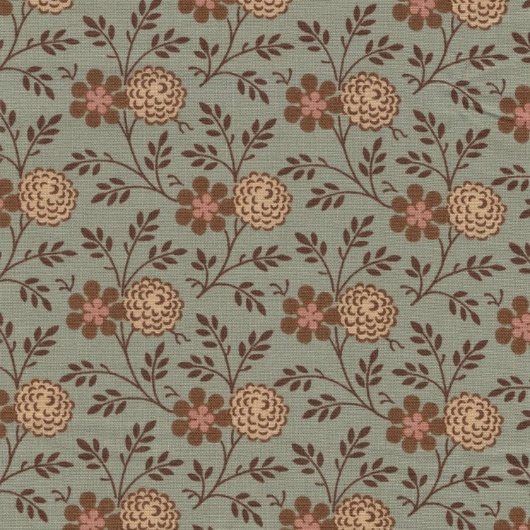 Andover Di Ford Cloverdale House blauw bloemetje