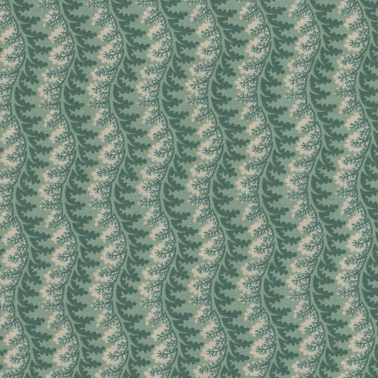 Andover Di Ford Oak Alley blauwgroen golvende streep