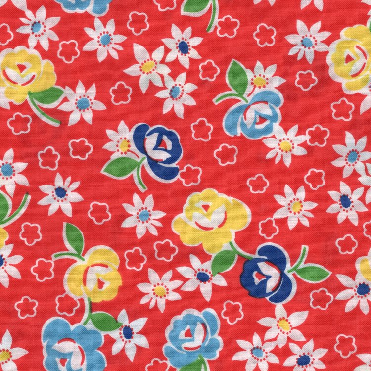 Windham Sugarcube rood bloem