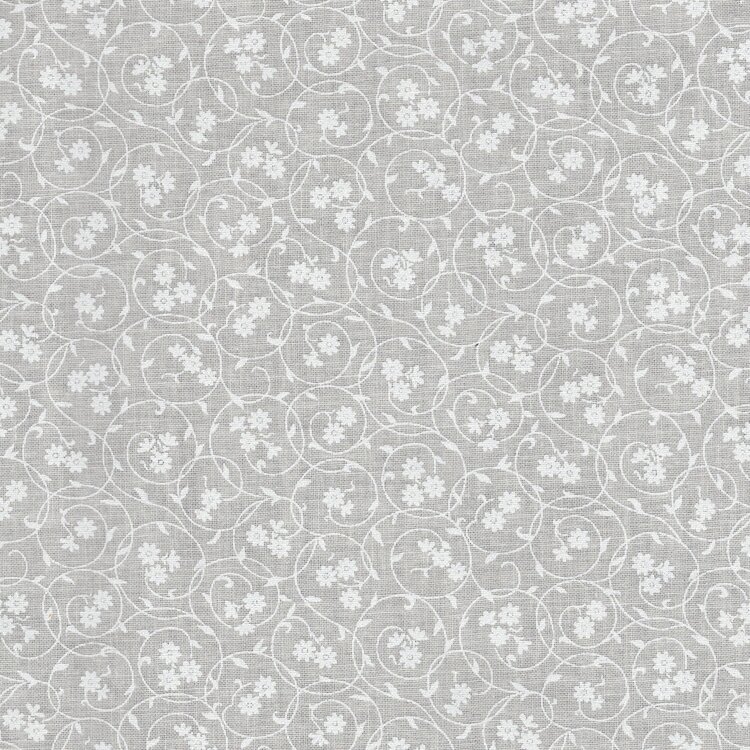 Basic palette wit op ecru mini bloemetje