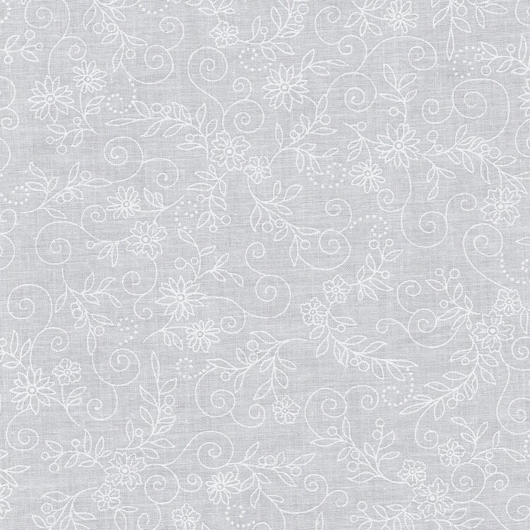 P&amp;B Ramblings 14 wit met wit takje