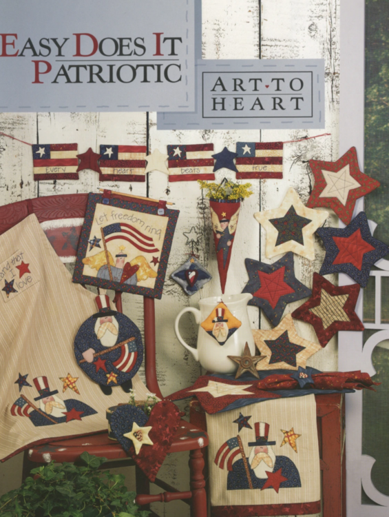 Boek: Easy does it patriotic - Nancy Halvorsen