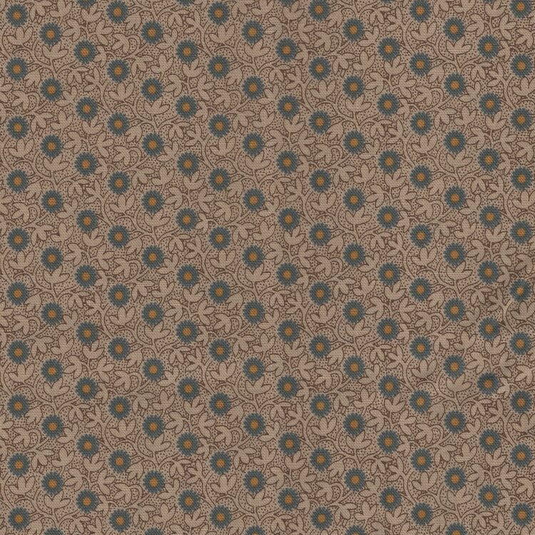 Andover Jamestown tan blauw werkje