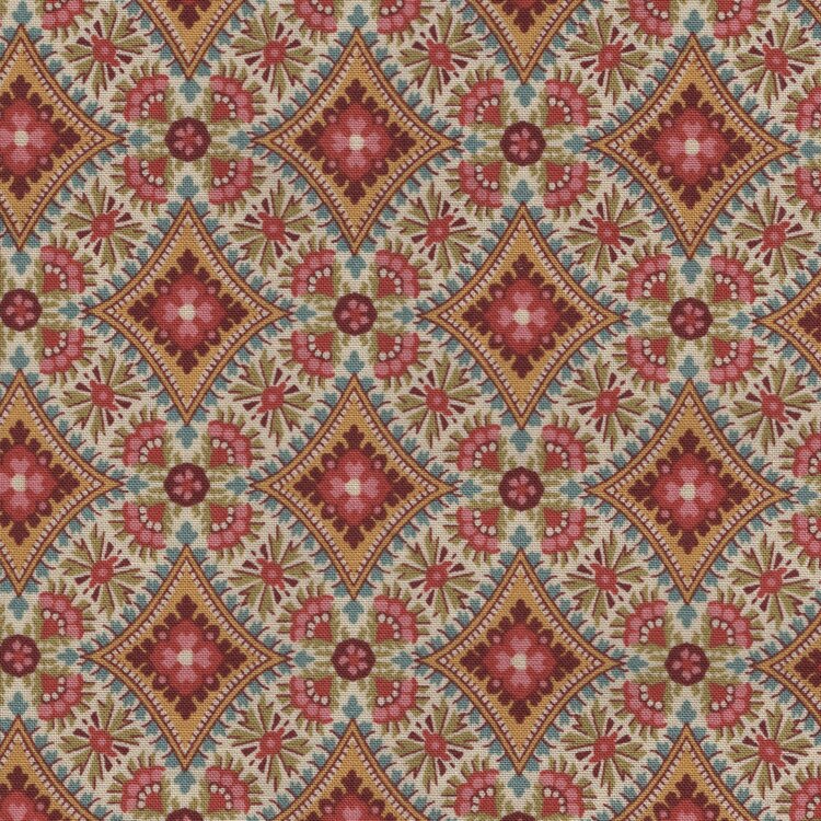 Andover Farmer's Daughter ecru gele ruit