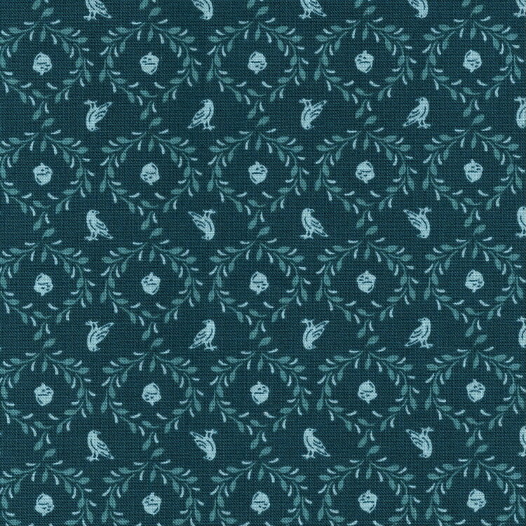 Andover Oakleigh blauw kleine vogeltjes