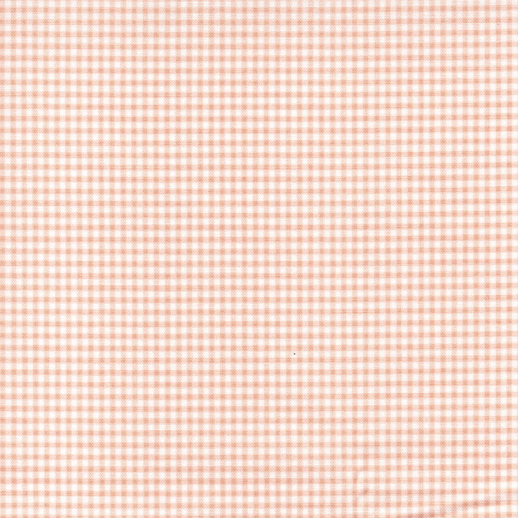 Makower UK Gingham zalmroze ruitje