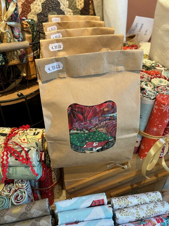 Scrapbag Kerststoffen