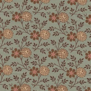 Andover Di Ford Cloverdale House blauw bloemetje