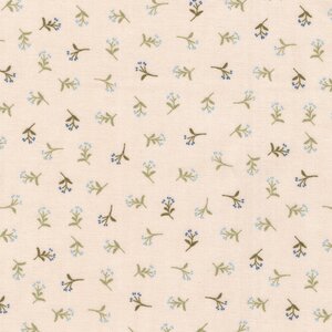 Makower Tranquility Sprig ecru groen takje