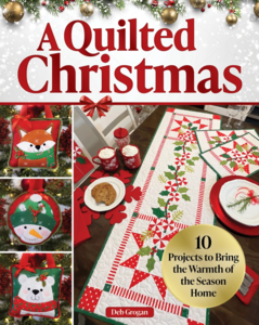 Boek: A Quilted Christmas - Deb Grogan