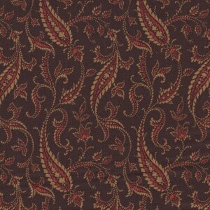 Andover Bridgeport bruin paisley