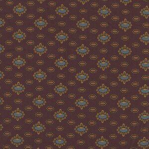 Andover Jamestown bruin blauw werkje