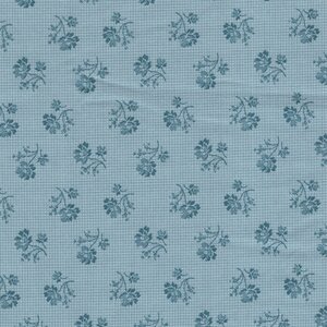 Andover Ayla blauw bloemetje