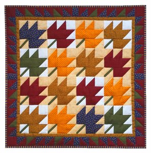 Leaves Wall Quilt, compleet pakket miniquilt