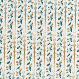 Andover Oakleigh ecru blauw streep met takje