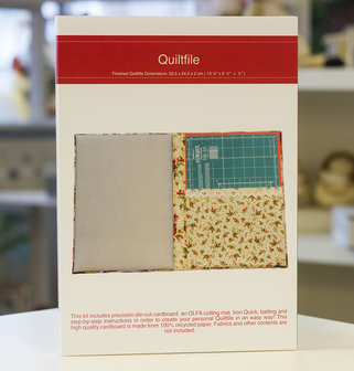 Quiltfile, quiltmap kartonnage pakket