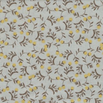 Windham Fabrics Tell The Bees grijs geel besje