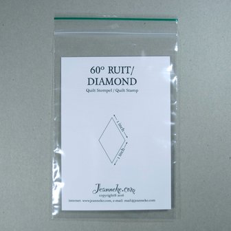 Stempel 60 Diamond 1 inch Jeanneke.com