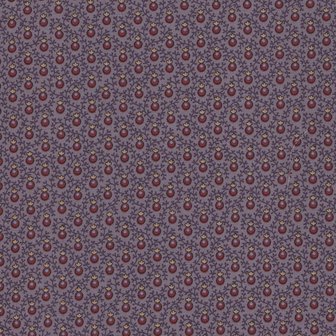 Marcus Fabrics Plumberry paars rood werkje