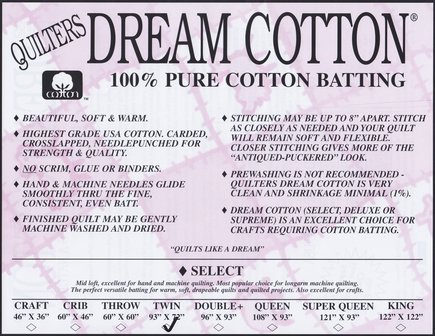 QD Cotton Select Rol