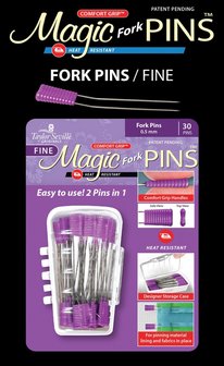 Magic Pins Fork fine, dubbele spelden