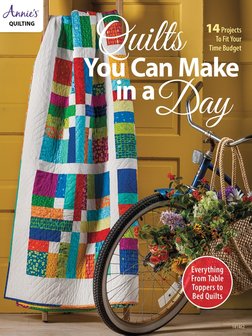 Boek: Quilts You Can Make in A Day, Annie&#039;s quilting