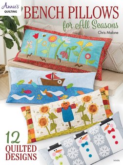 Boek: Bench Pillows for All Seasons, Annie's quilting