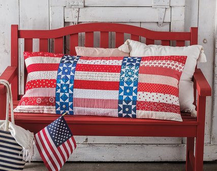 Boek: Bench Pillows for All Seasons, Annie&#039;s quilting