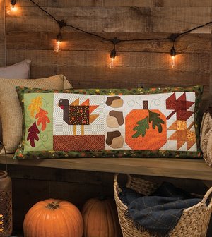 Boek: Bench Pillows for All Seasons, Annie&#039;s quilting
