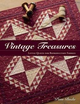 Boek: Vintage Treasures, Pam Buda
