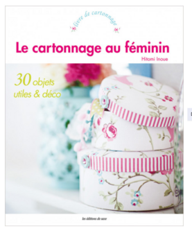 Boek: Le cartonnage au f&eacute;minin, Hitomi Inoue