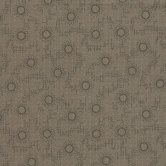 Windham Fabrics Country Soiree taupe cirkel