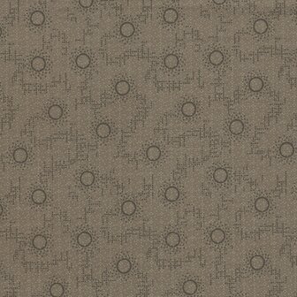 Windham Fabrics Country Soiree taupe cirkel