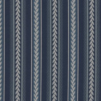 Marcus Fabrics Bountiful Blues blauw streepje