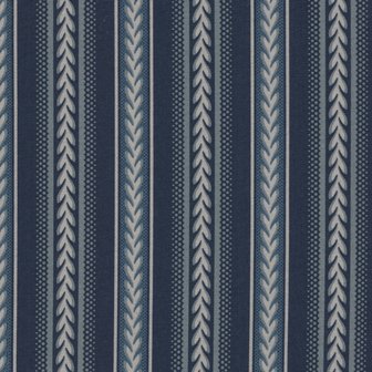 Marcus Fabrics Bountiful Blues blauw streepje