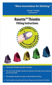 Roxette vingerhoed medium geel