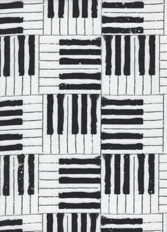 3wishes Rhythm &amp; Hues zwart-wit toetsen