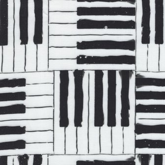 3wishes Rhythm &amp; Hues zwart-wit toetsen
