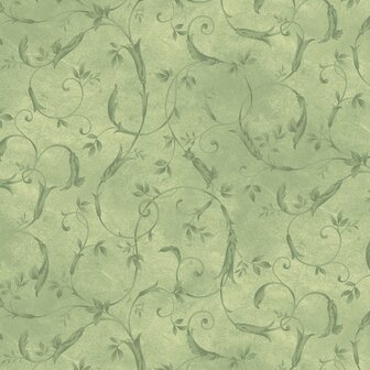 P&amp;B Textiles Bella Suede licht groen swirl