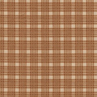 Windham Fabrics Gather cognac ruitje