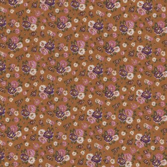 Windham Fabrics Gather cognac minibloemetje