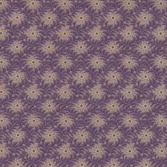 Marcus Fabrics A Return To Elegance paars ecru werkje