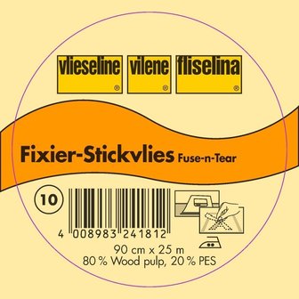 Vlieseline Fixierstick, scheurvlies, fuse-n-tear