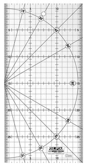 OLFA Quilt liniaal 15 x 30 cm