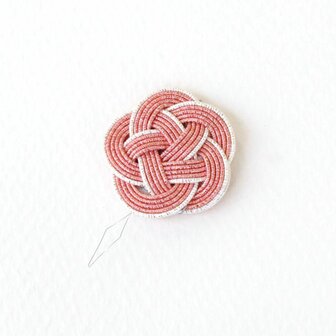 Cohana Sakura Mizuhiki draaddoorhaler, roze