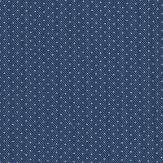 Andover Sprinkles marine blauw