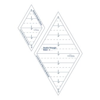 Lori Holt Double Triangle Ruler set