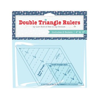 Lori Holt Double Triangle Ruler set