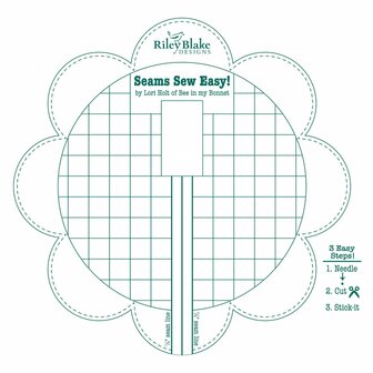 Lori Holt Seam Guide, kleur Jade