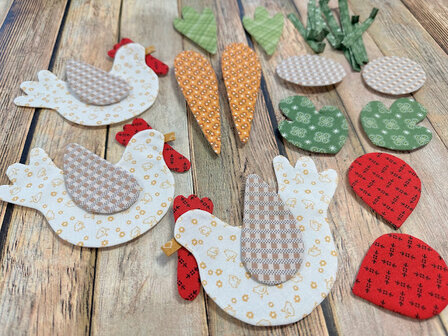 Sew Simple Shapes Calico Garden